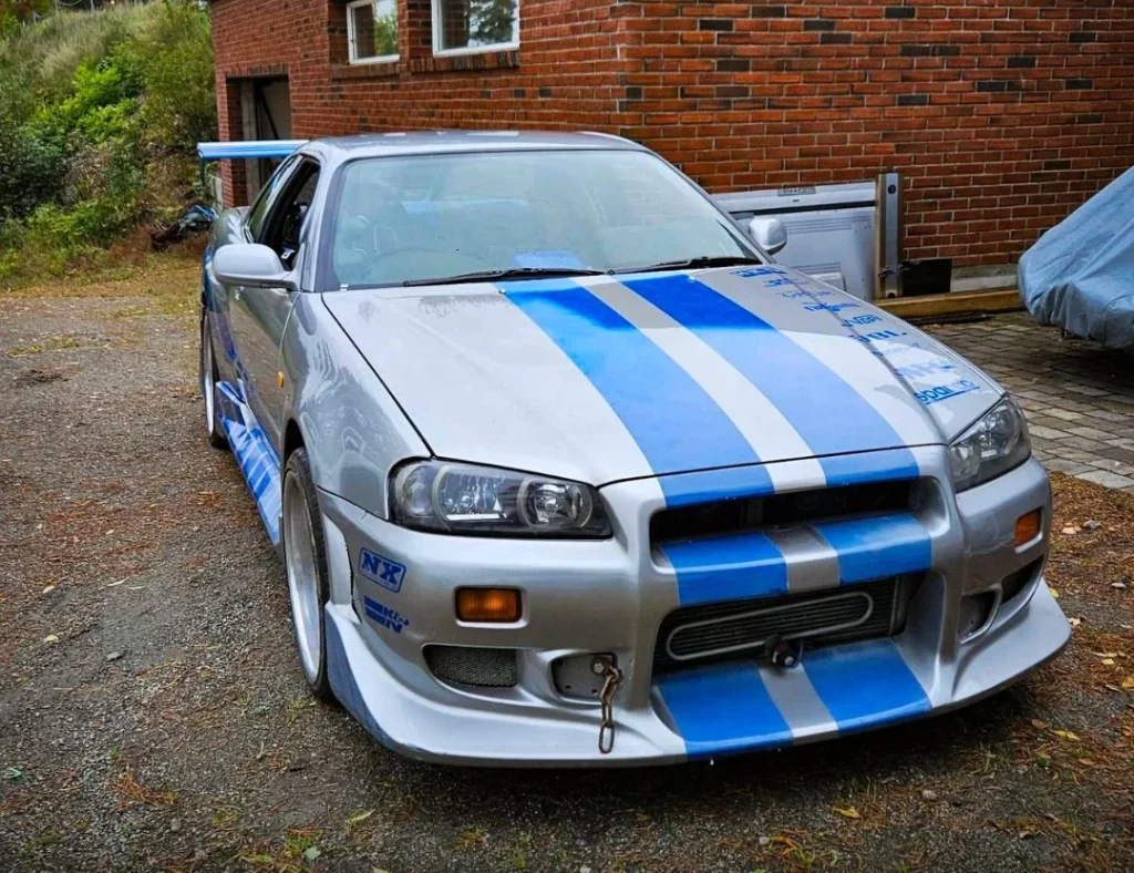 Nissan Skyline GT-R R34 fast and furious